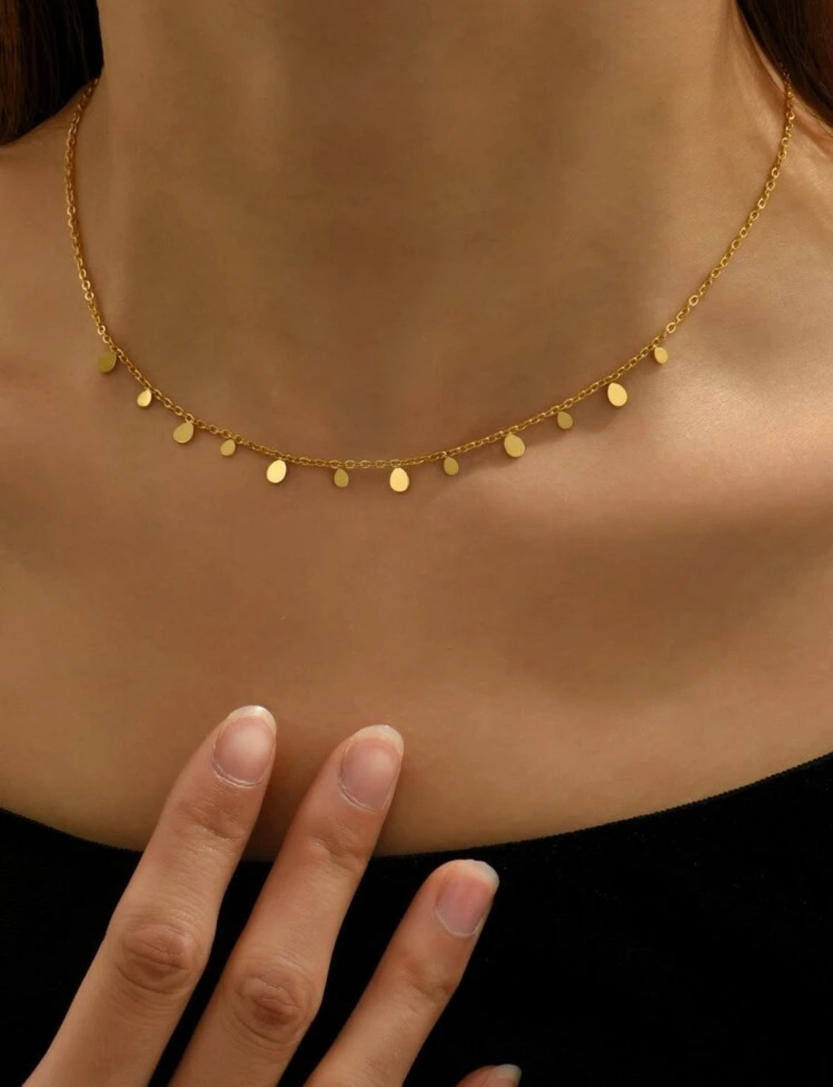 collier minimaliste
